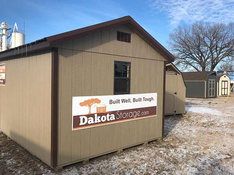 Dakota Storage Buildings' Milbank, South Dakota Shed Display Lot
